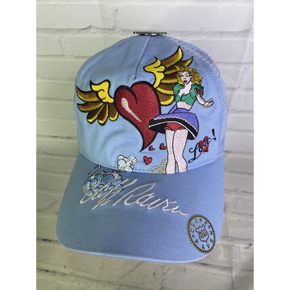 Cliff Raven Artwear Pinup Ed Hardy Tattoo Embroid… - image 2